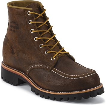 Medium Brown Chippewa Boots Shipton